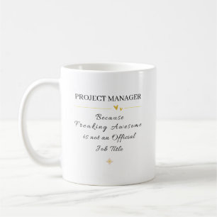 Projectmanager Kantoor Citaat Koffiemok