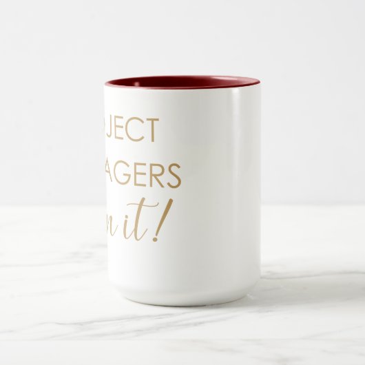 Projectmanager - Koffie Mok (Midden)