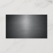 Projectmanager Metalen Zakelijk Visitekaartje (Achterkant)