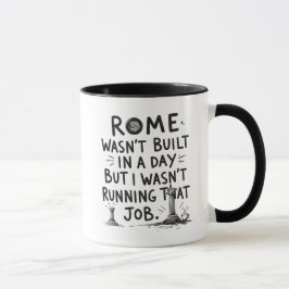 Projectmanager Mok, Rome is niet in één dag gebouw Mok
