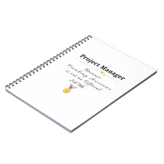 Projectmanager Notitieboek (Linkerzijde)