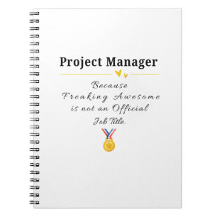 Projectmanager Notitieboek
