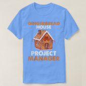 Projectmanager van Gingerbrood House Baking Xmas T-shirt (Design voorkant)