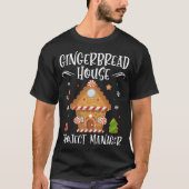 Projectmanager van Gingerbrood House Baking Xmas T-shirt (Voorkant)