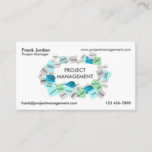Projectmanager Visitekaartje (Voorkant)