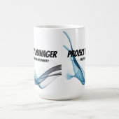 Projectmanager Wat is uw superkrachtige waterverf Koffiemok (Center)