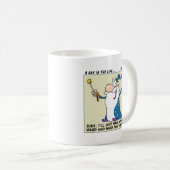 Projectmanagers hebben magische krachten koffiemok (Voorkant rechts)