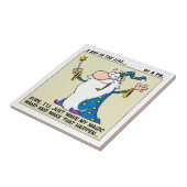 Projectmanagers hebben magische krachten tegeltje (Zijkant)