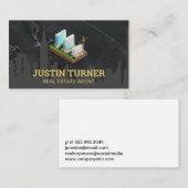 projectontwikkelaar | onroerendgoedconstructie visitekaartje (Voorkant / Achterkant)