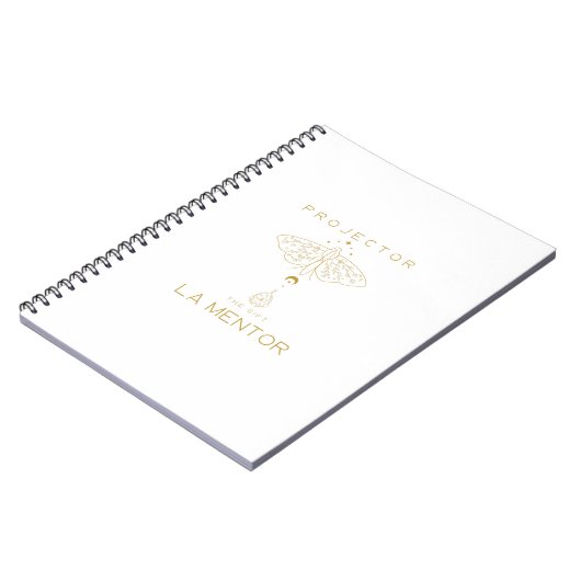 Projector type Humaan ontwerp Notitieboek (Linkerzijde)