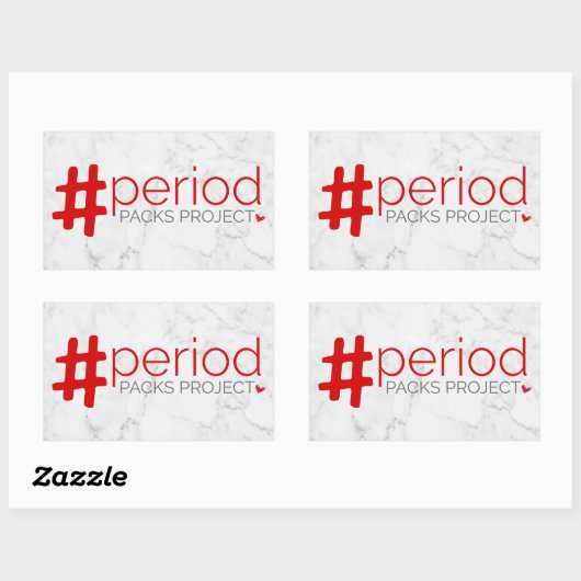 Projectperiode packs Sticker - rechthoek (Vel)