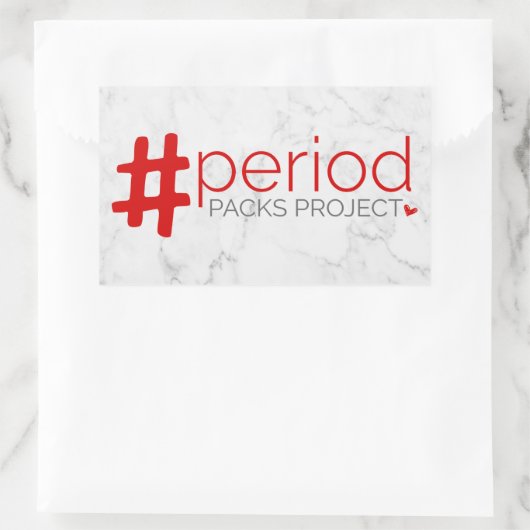 Projectperiode packs Sticker - rechthoek (Tas)