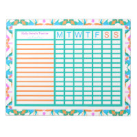 Projectplanner ADHD Girl's Women's Weekly Tracker