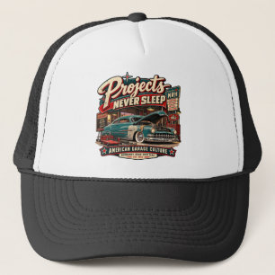 Projects Never Sleep – Amerikaanse Garage Cultuur  Trucker Pet