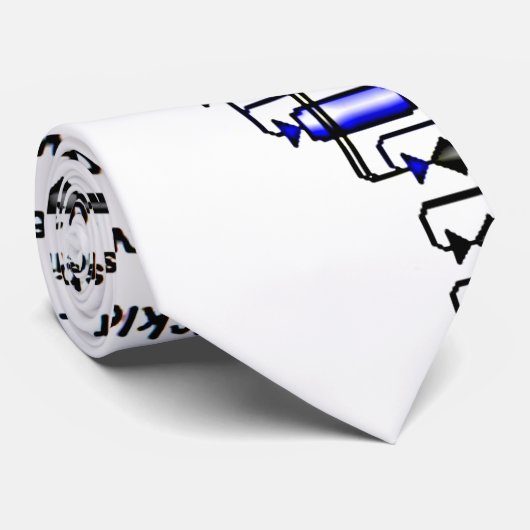 Projektmanagement project management stropdas (Opgerold)