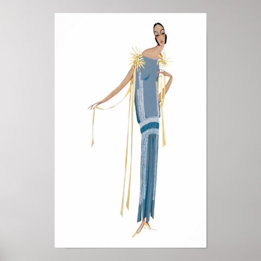 Projet de robe, ete, l'accroche-coeur (1924) poster (Voorkant)