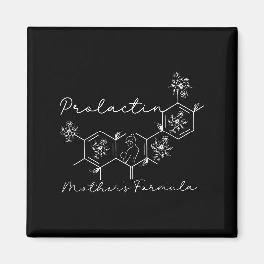Prolactin Mothers Formula Lactation Nurse Labor An Magneet (Voorkant)