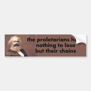 proletariërs bumpersticker