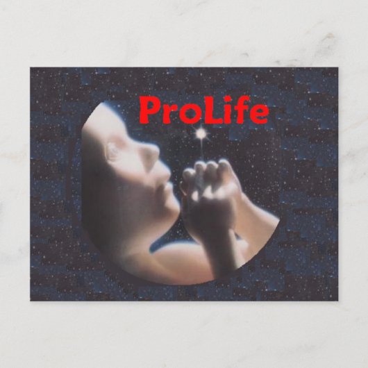 ProLife-Briefkaart Briefkaart (Voorkant)