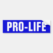 ProLife Bumpersticker (Voorkant)