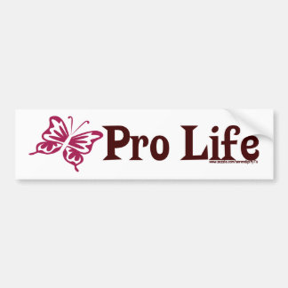 ProLife Bumpersticker