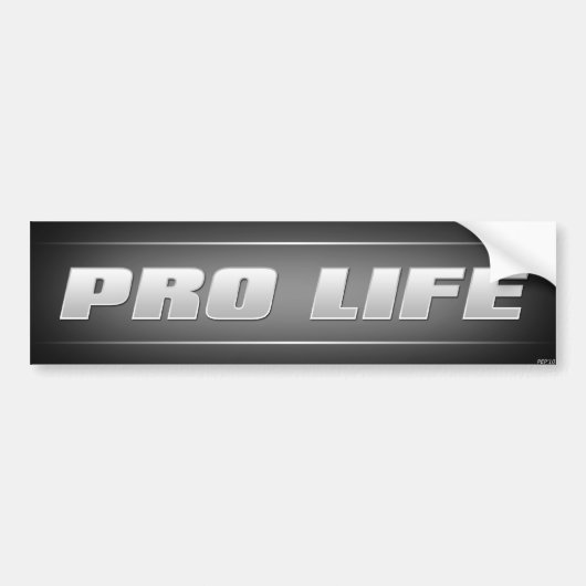 ProLife Bumpersticker (Voorkant)