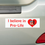 ProLife Bumpersticker (Op auto)