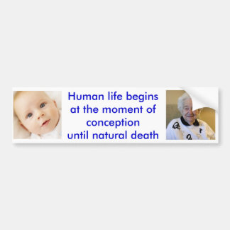 ProLife Bumpersticker
