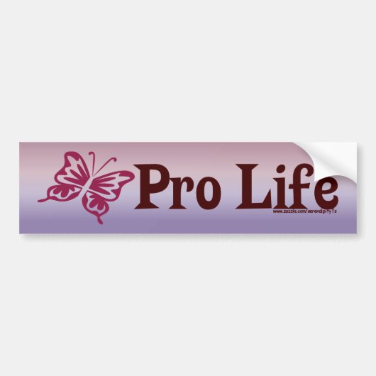 ProLife Bumpersticker (Voorkant)
