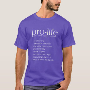 ProLife Definition T-Shirt