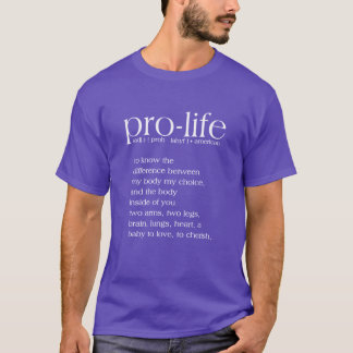 ProLife Definition T-Shirt
