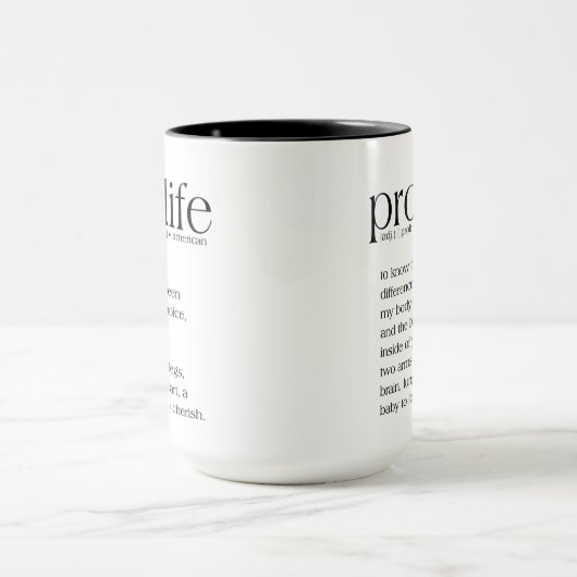 ProLife-definitionkoffie-Mok Mok (Midden)