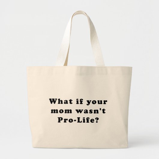 ProLife Grote Tote Bag (Voorkant)