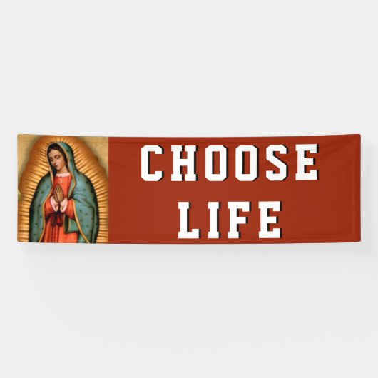 PROLIFE GUADALUPE VIRGIN MARY RELIGIOE SPANDOEK (Horizontaal)