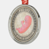 ProLife Metalen Ornament (Links)