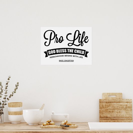 ProLife Poster (Keuken)