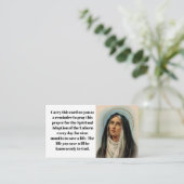 ProLife-Prayer-kaart Informatiekaartje (Staand voorkant)