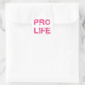 ProLife Ronde Sticker (Tas)