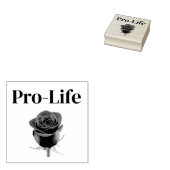 ProLife-roos Rubberstempel (Gestempeld)