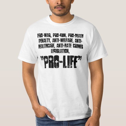 ProLife T-shirt (Voorkant)