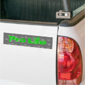 ProLife Teen-jongens Bumpersticker (Op Truck)