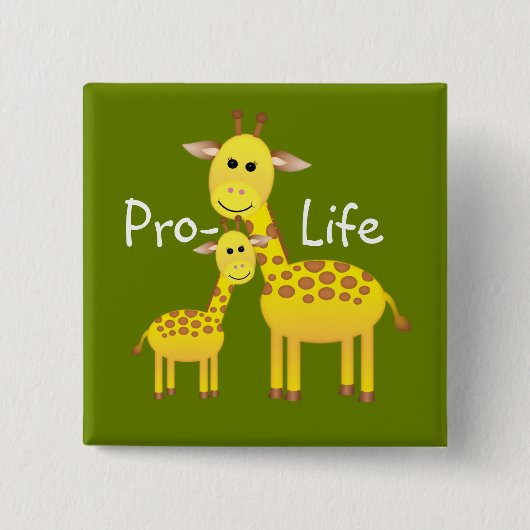 ProLife Vierkante Button 5,1 Cm (Voorkant)