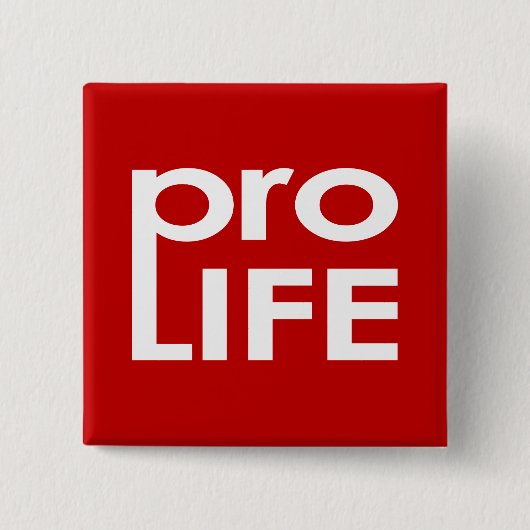 ProLife Vierkante Button 5,1 Cm (Voorkant)