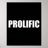 Prolific Insrational For Entrepreneurs Poster (Voorkant)
