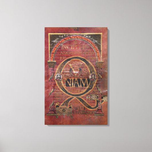 Prolog of the Gospel of St. Luke Canvas Afdruk (Voorkant)