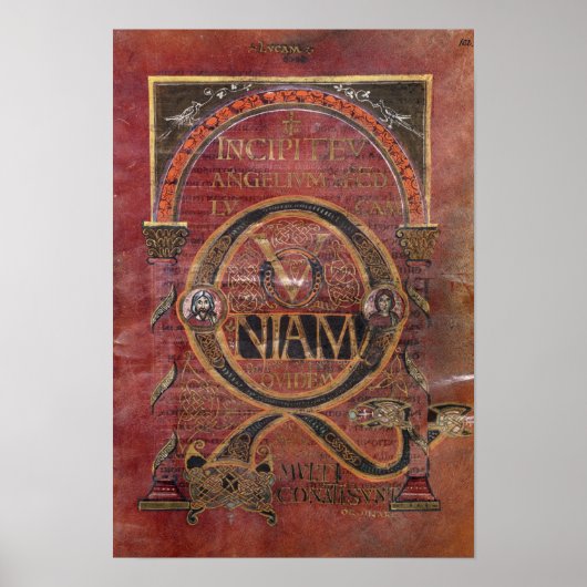 Prolog of the Gospel of St. Luke Poster (Voorkant)