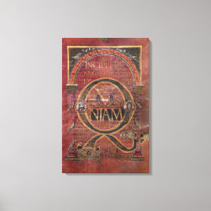 Prolog van het evangelie van St. Luke Canvas Afdruk