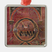 Prolog van het evangelie van St. Luke Metalen Ornament (Voorkant)