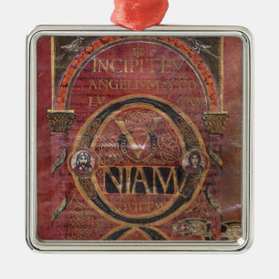 Prolog van het evangelie van St. Luke Metalen Ornament