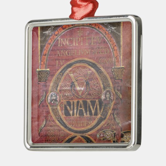 Prolog van het evangelie van St. Luke Metalen Ornament (Links)